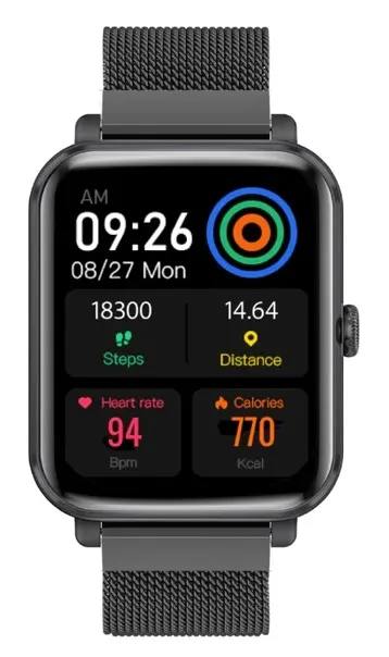 Promate Smartwatch BT Call 1.8'' Amoled PROWATCH-M18 Graphite