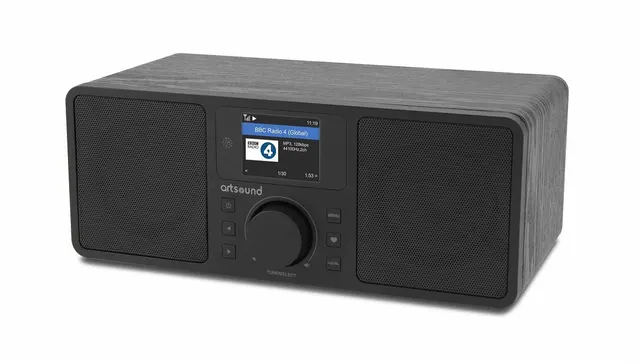 Artsound R9 Internet Radio Wooden Speaker with FM,Bluetooth,AUX,Line Out,Alarm