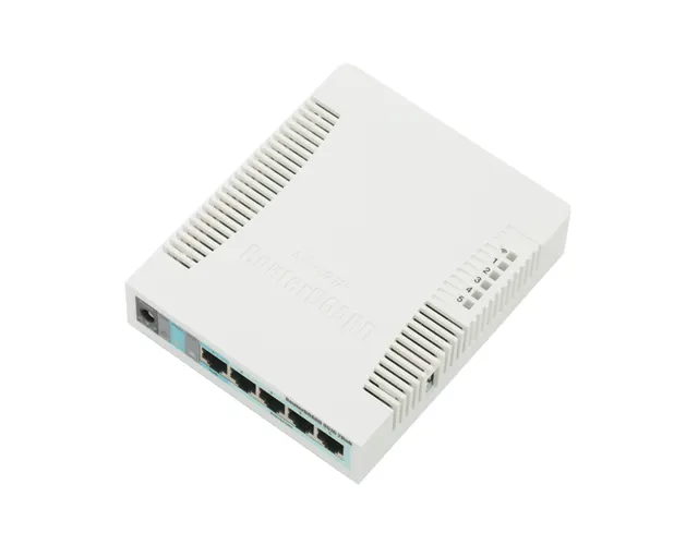 MikroTik RB951G-2HnD 600Mhz CPU, 128MB RAM, 5xGbit LAN, RouterOS L4