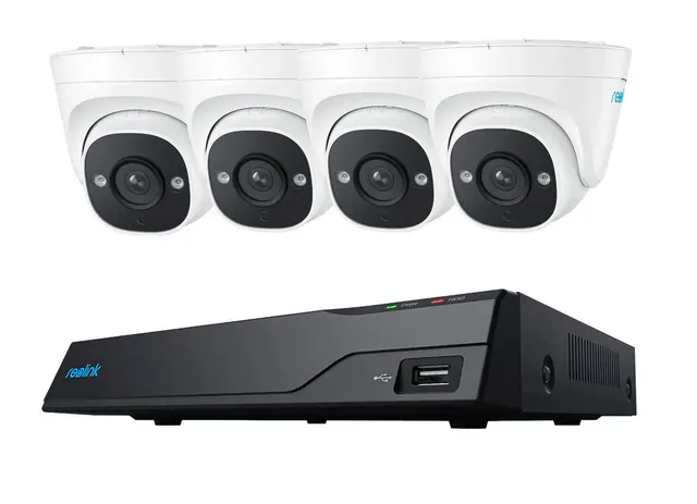 Reolink KIT 8xChNVR+4x5MP Dome+2TB RLK8-520D4-5MP (NVS8-5MD4)