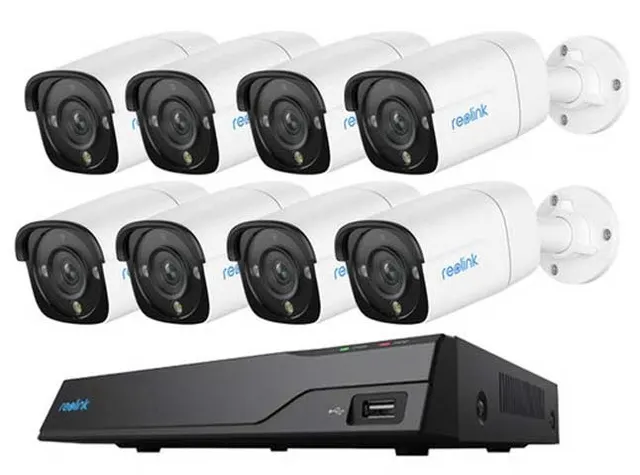 Reolink KIT 16xChNVR+8x12MP Bullet+4TB NVS16-12MB8