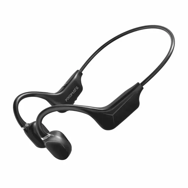RIPPLE.BLACK HEADPHONES WIRELESS AUDIO CONDUCT ENDURANCE PROMATE