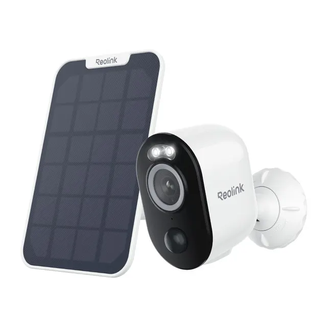 Reolink BP Outdoor Battery Camera 3MP ARGUS 3E White With Solar Panel (B310) Bundle