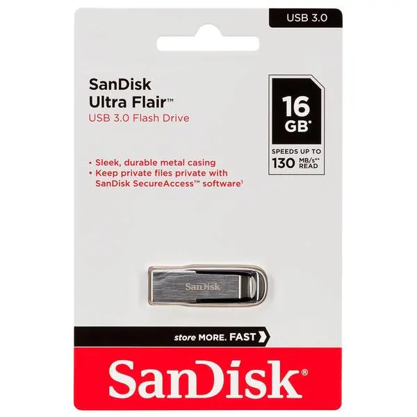 Sandisk Ultra Flair 16GB USB 3.0 Stick