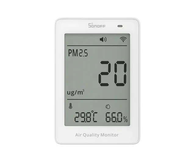 Sonoff Smart Sensor AirGuard For PM2.5/PM10 With Matter (Air Quality Monitor)