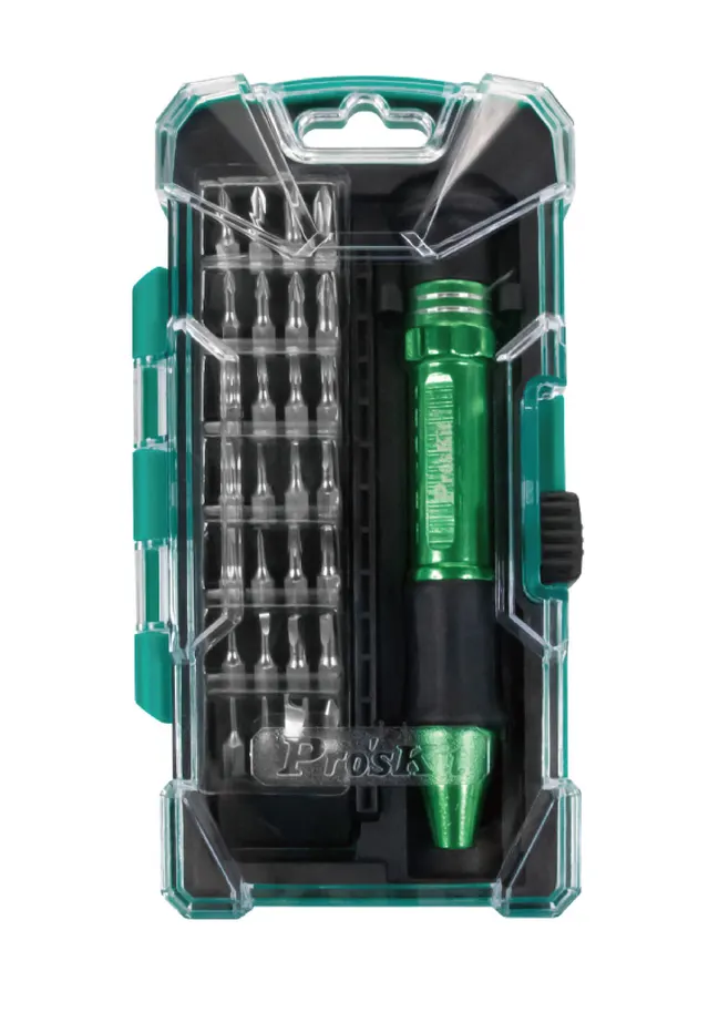 Proskit Screwdriver Precision Set of 30pcs Aluminium Handle SD-9608