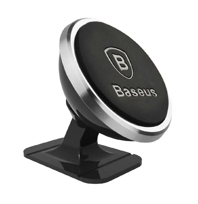 Baseus SUGENT-NT0S 360 degree Magnetic Dash Mount Silver