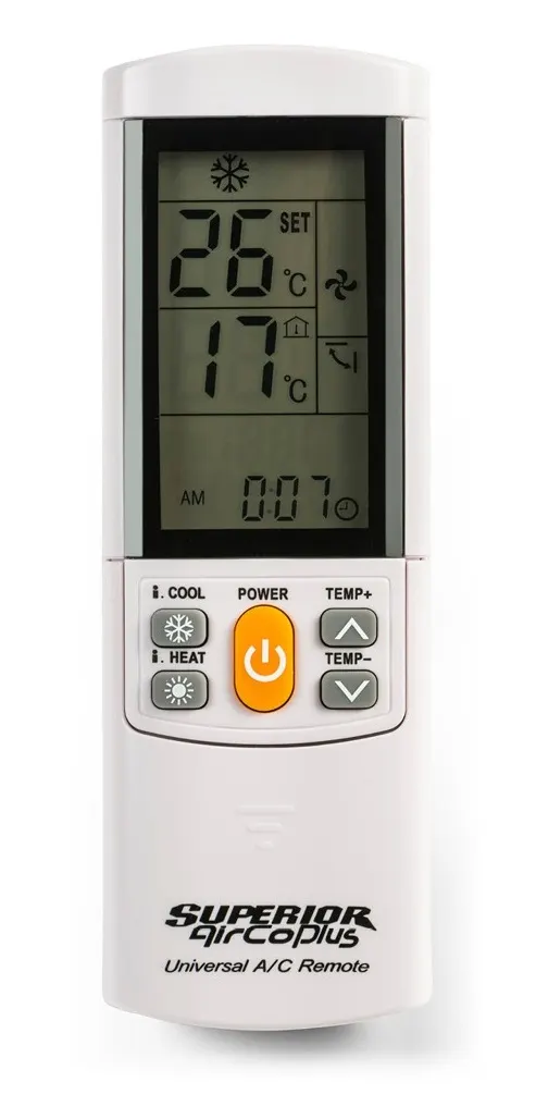 Superior AirCoPlus Universal Air-Conditioner Remote Control