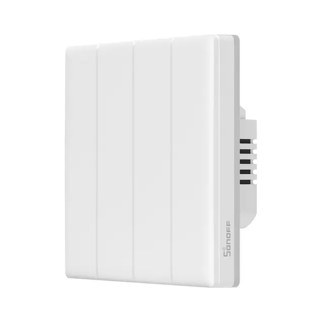 Sonoff T54C-WiFi Smart Wall Touch Switch 4-Button White