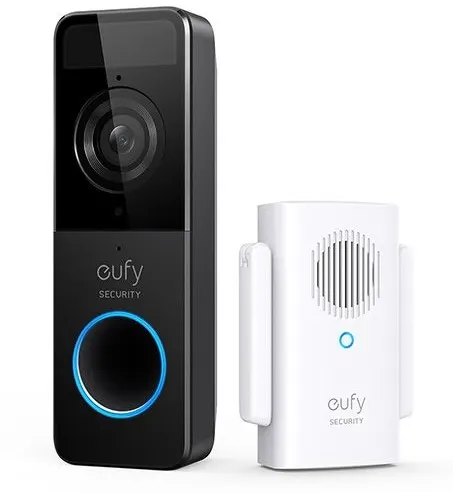 Anker Eufy Battery Doorbell 1080p Black