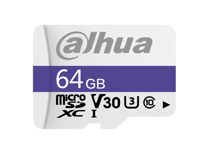 Dahua MicroSD 64GB MicroSD Entry Level Video Surveillance Card TF-C100/64GB