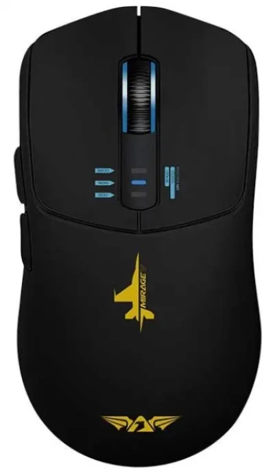 Armaggeddon Gaming Mouse Wired+2.4G+BT Recharge 5B MIRAGE-V Black