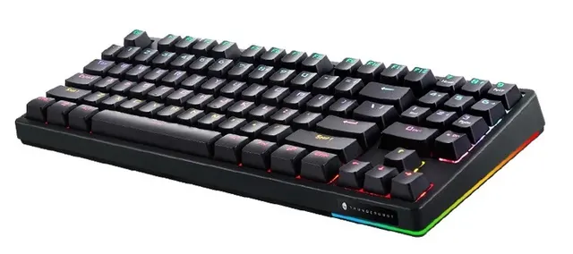 Thunderobot KG3089R Black Mechanical Gaming Keyboard 89 Blue Switch Keys