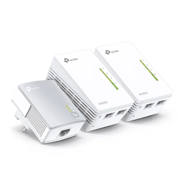 TP-LINK TL-WPA4220 TKIT Powerline 600 Wi-Fi 3-pack Kit