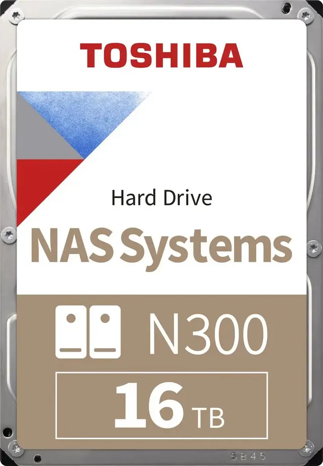 Toshiba N300 16TB HDD NAS MN11ACA16TS