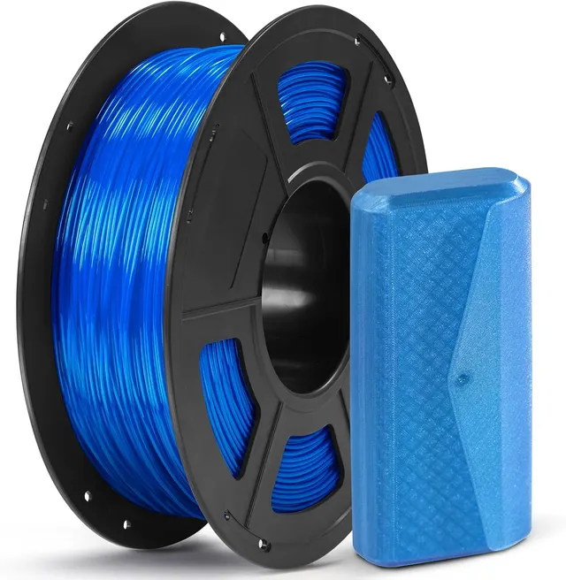Anycubic TPU Filament Clear Blue 1Kg