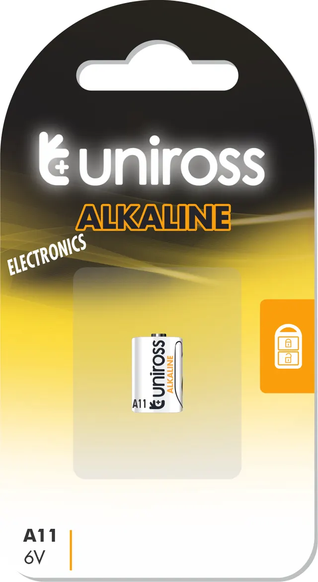 Uniross A11/MN11/V11A/11A 6V Alkaline Micro Battery (1pc)