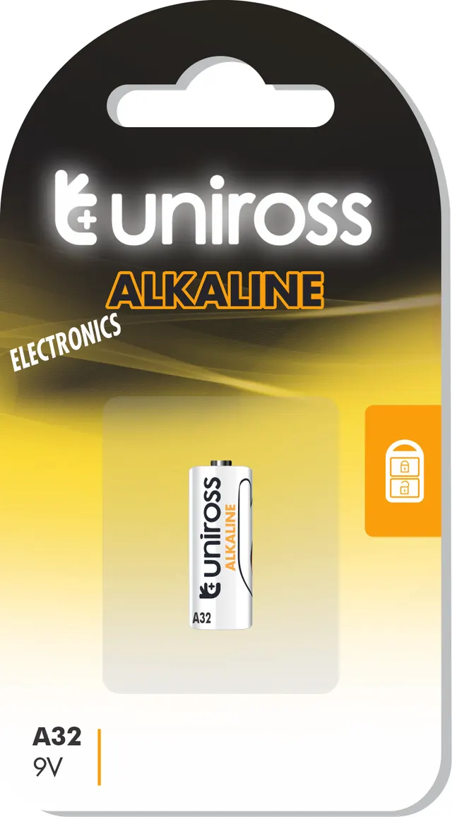 Uniross A32 Alkaline Micro Battery (29A,32A,MN32,L828)