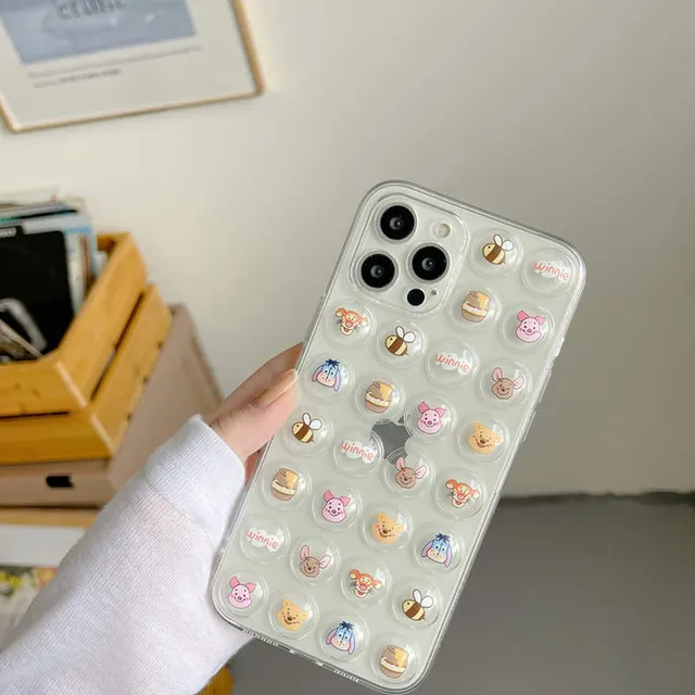 Funny Creative Soft 3D Bubble Camera Protection Phone Case For IPhone | UB3