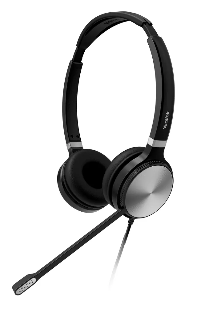 Yealink Headset Wired Analog RJ9 Premium with Noice Cancelling for IP Phone YHS36 Dual