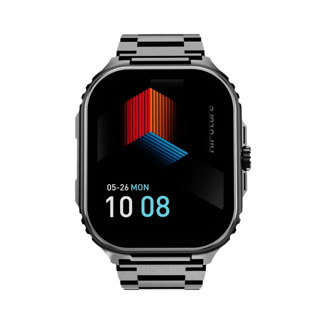 HiFuture Luxury Sport SmartWatch ULTRA 3 Pro Stainless Steel AMOLED Black
