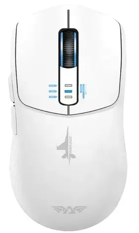 Armaggeddon Gaming Mouse Wired+2.4G+BT Recharge 5B MIRAGE-V White