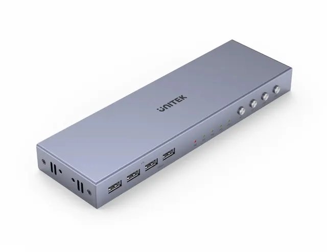 Unitek KVM HDMI 4K60Hz Switch 4-1 with 4-Port USB Hub V306A
