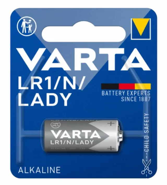 Varta Alkaline N (LR1) Battery Blister (1pc)