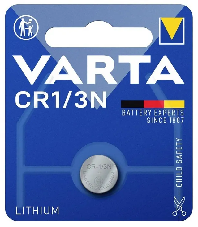 Varta Lithium Cell Button Battery CR1/3N