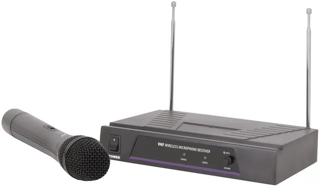 QTX VHF Single Handheld Wireless Microphone 173.8MHz 171.804UK