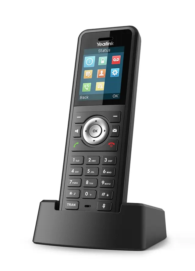 Yealink IP Phone Cordless DECT Handset 1.8" Rugged IP67 & Bluetooth without DECT Base W59R