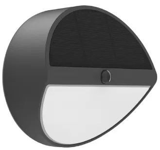 GBC ON LED Solar Outdoor Wall Light WINKY Natural White