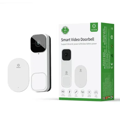 WOOX Video Doorbell & Chime 3MP R4331 White