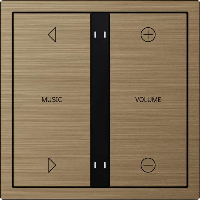HDL Panel XELENT SERIES Brass 4 Buttons (Aluminium)