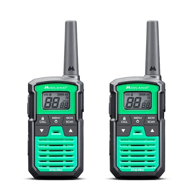 Midland XT30 Pro Two Way Radio Walkie Talkies (Pair)
