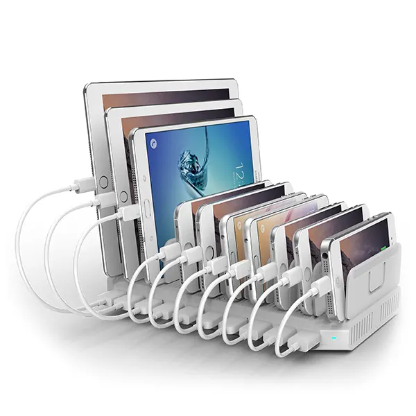 Unitek Y-2172 19.2A 96W 10Port USB Smart Charging Station