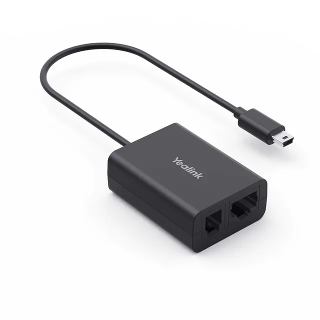 Yealink Headset Adapter for Wireless Headset WH64 to 3rd Party IP Phones (Grandstream,Cisco,Poly, Avaya,Unify) EHS62