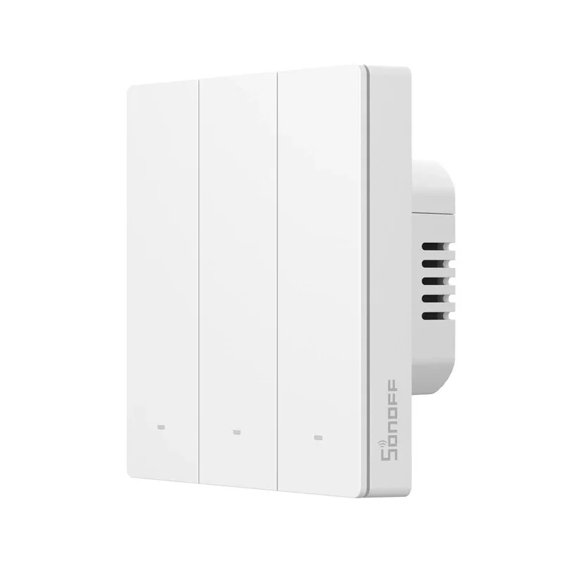 Sonoff Zigbee M5 WiFi Smart Wall Mechanical Switch (No neutral) 3-Button White (2)