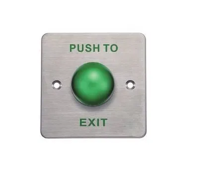 Zudsec Mushroom Exit Button ZDBT-701BM