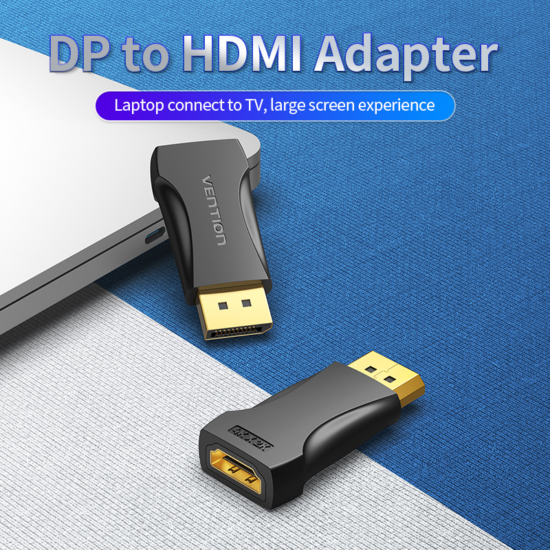 Vention DisplayPort Male to HDMI Female Adaptor 4K HBPB0
