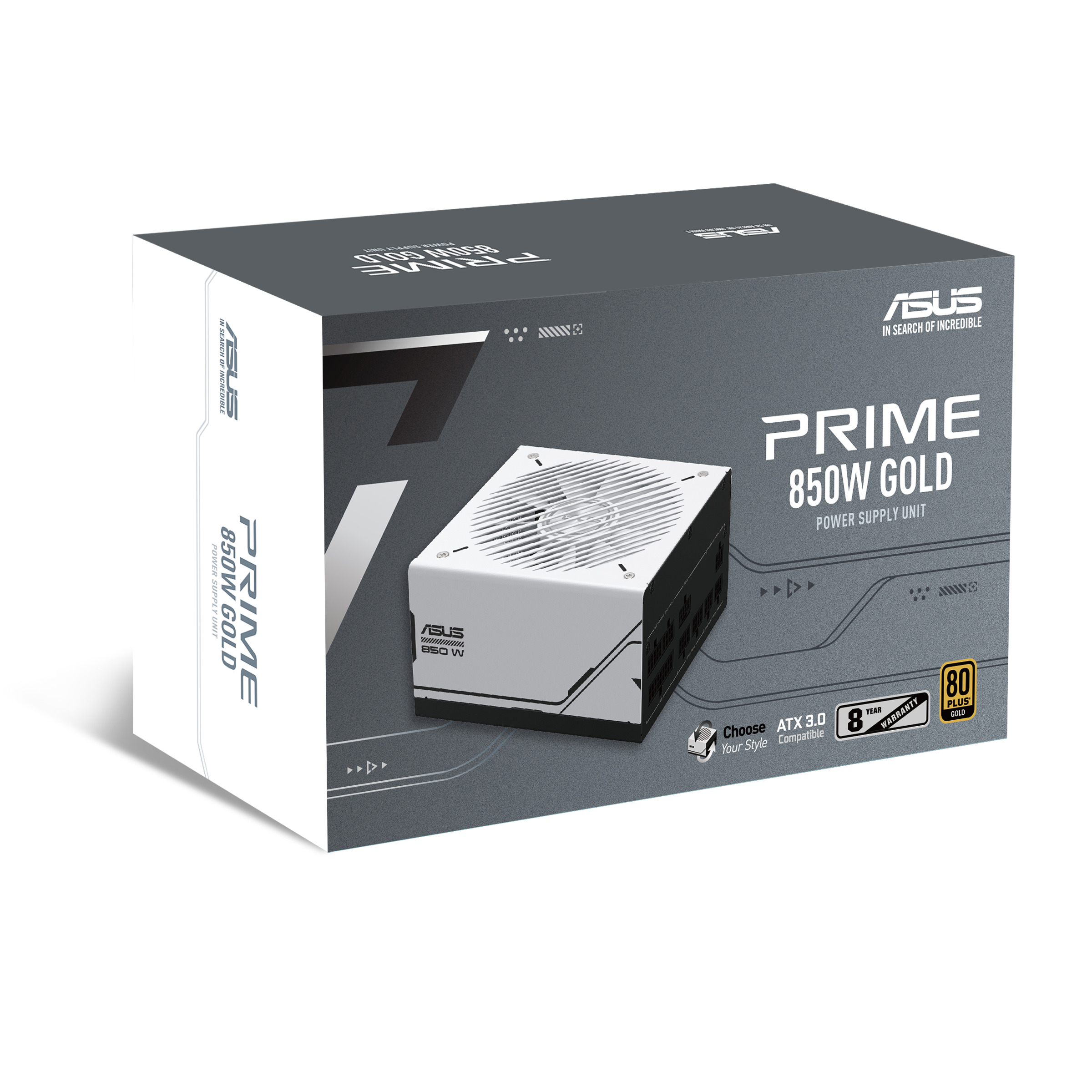 ASUS Gaming PSU 850W Gold Modular 80+ PRIME AP-850G