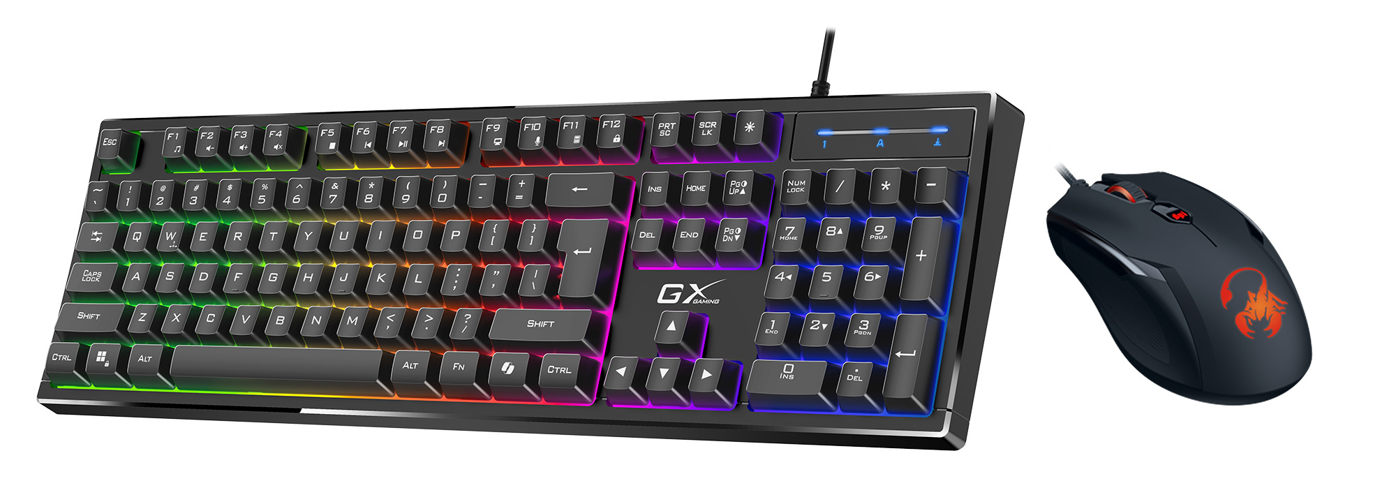 Genius Gaming Combo Mouse & Keyboard Set Scorpion KM-GX6