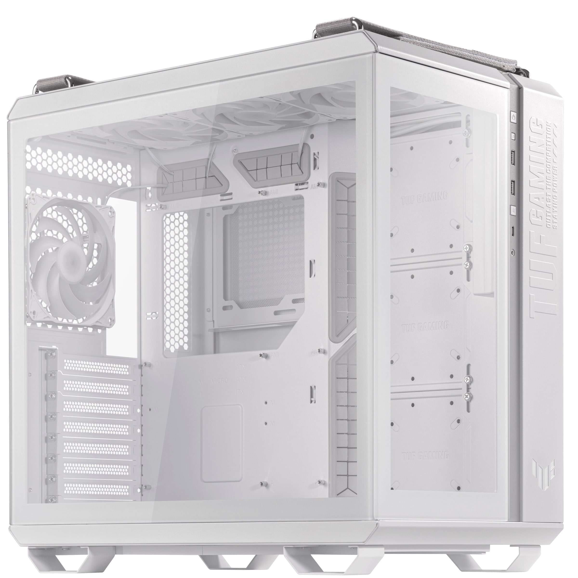 ASUS Gaming Case Full ATX TG 4xARGB Fans GT502 PLUS White