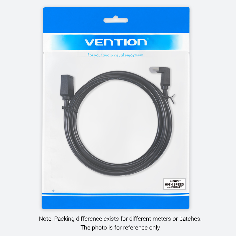 Vention HDMI Cable Right Angle 90 Degrees 3.0m AARBI