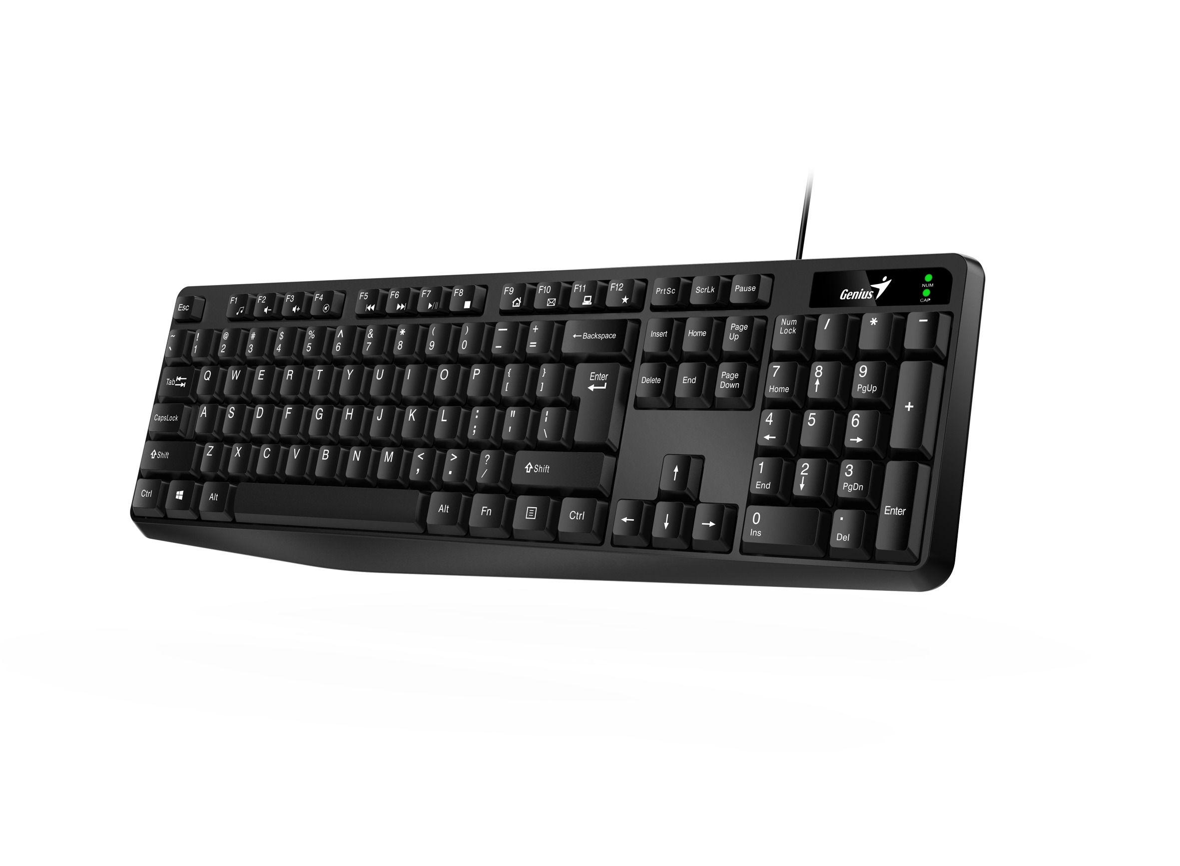 Genius KB-117 Wired Keyboard (English)