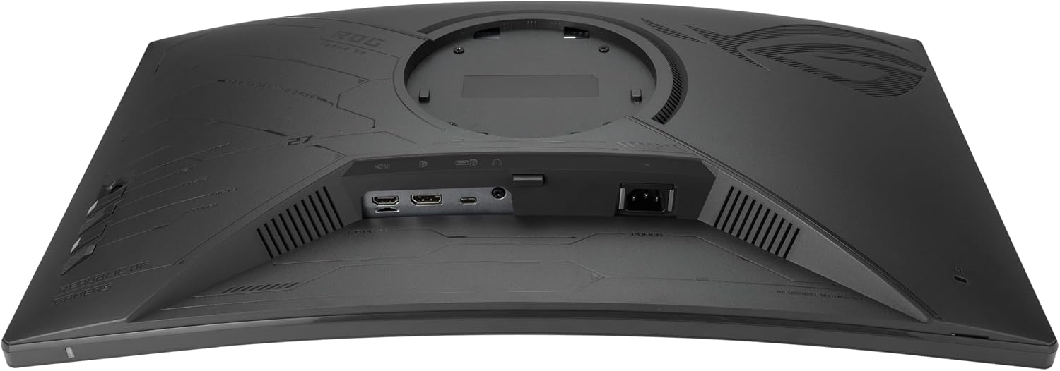 ASUS Monitor ROG Strix Gaming 27'' 2K Curved 180Hz HDR USB-C Ergonomic XG27WCS