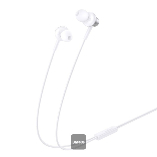 Baseus  Earphones Wired 3.5mm Encok HZ11 White