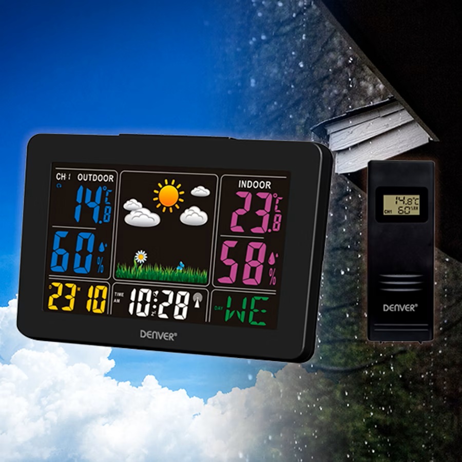 Denver Home Weather Station with Outdoor Sensor WS-540B