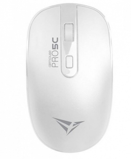 Alcatroz Airmouse Pro 5C Wireless Silent Mouse USB-A & USB-C dongle White