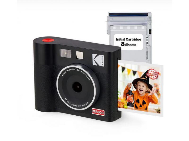 Kodak Instant Camera ERA Mini Shot 3 MS300B Black (3x3)